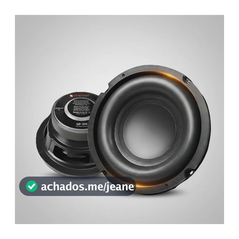 Z Subwoofer De Alto-falante S Compatível Com 1 Peça Fs 6,5 F