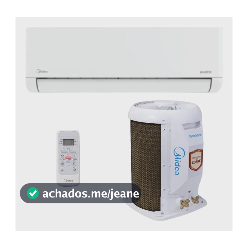 Ar Condicionado Inverter 9k Midea Air Volution Lite F 220v Branco 220v
