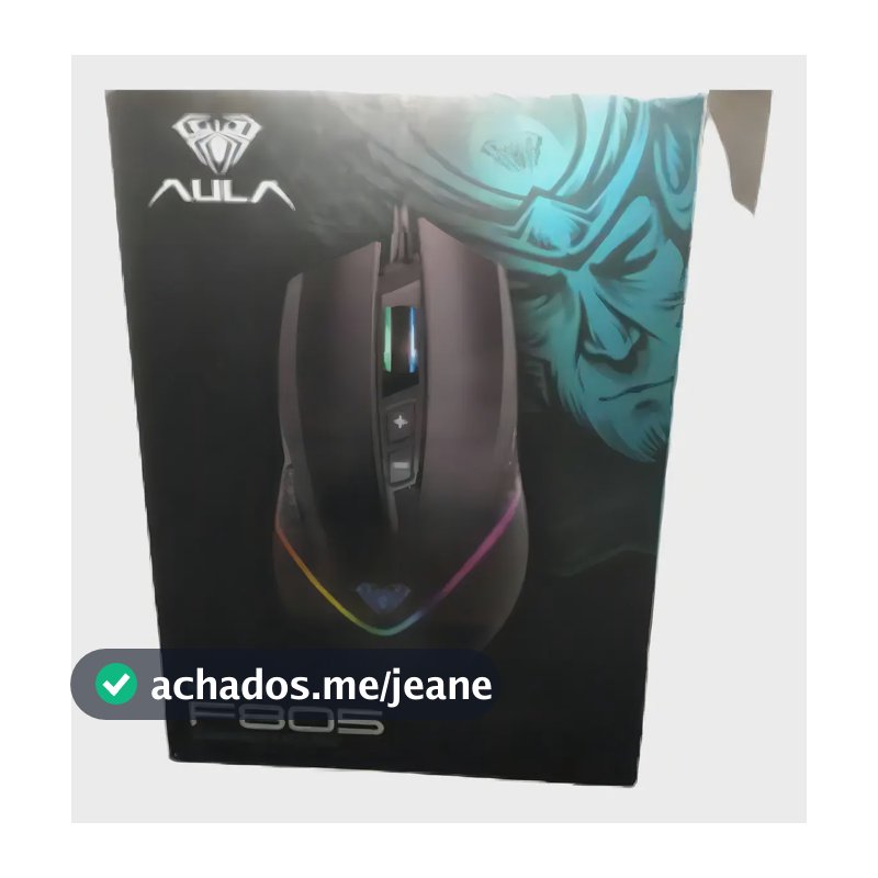 Mouse Gamer F805 6400dpi,