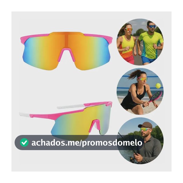 Óculos Esportivo Ciclismo Beachtenis Pesca Corrida Uv400