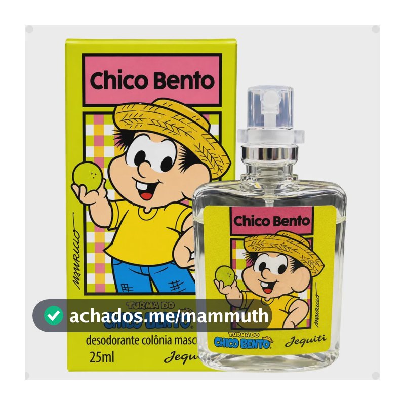 Colônia Infantil Chico Bento Turma Da Mônica Jequiti 25ml