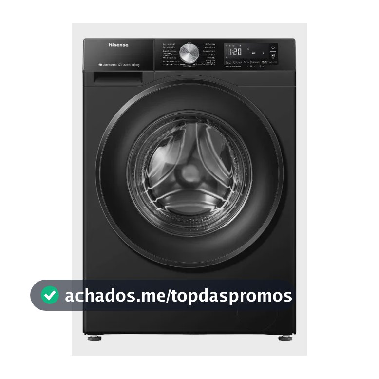 Lava/seca Hisense 3s14 Inverter 14/9kg Wi-fi Noir