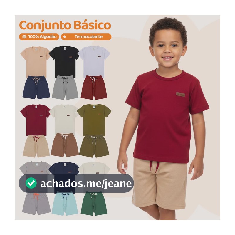 6 Peças Roupa Infantil Menino/3 Conjunto Infantil Masculino Kit 3 Conjuntos Sortidos 4 - Veste 3 Anos
