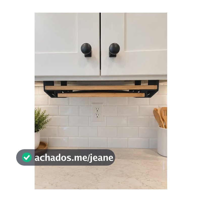 Suporte Organizador Para Tábuas De Corte Fixação Em Armário Preto