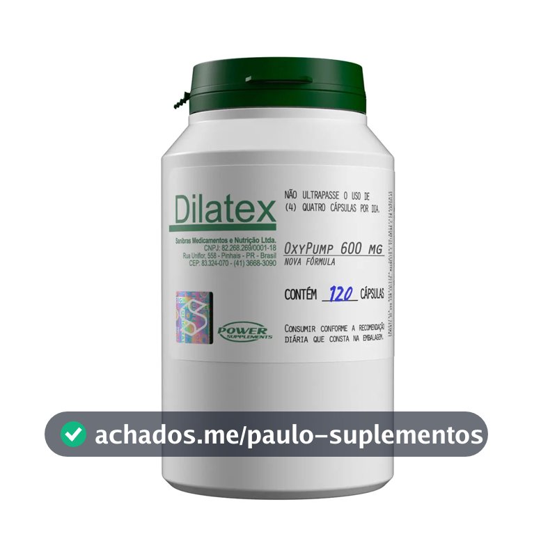 Dilatex Power 120 cápsulas - Sanibras