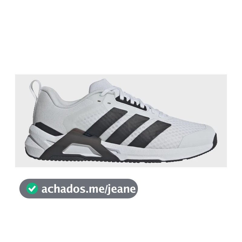 Tênis Treino Dropset Control adidas Branco 42 Br