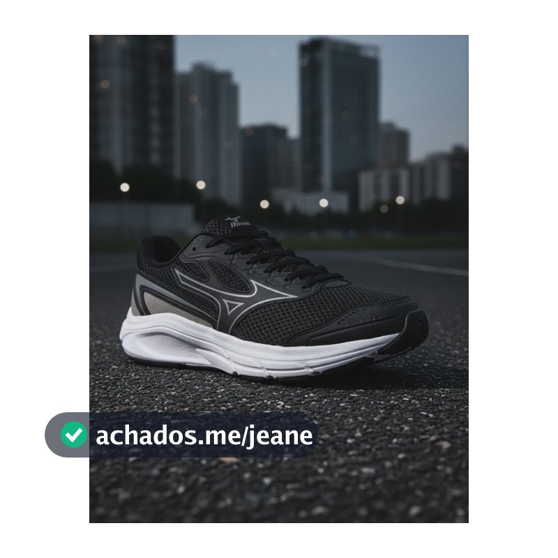Tênis Mizuno Hawk 6 - Masculino - Preto Preto 43 Br