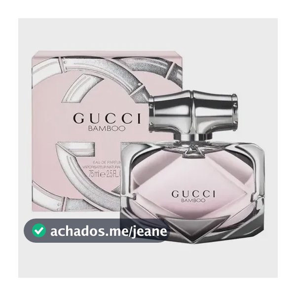 Perfume Gucci Bamboo Eau de Parfum Feminino 75ml Floral Intensivo