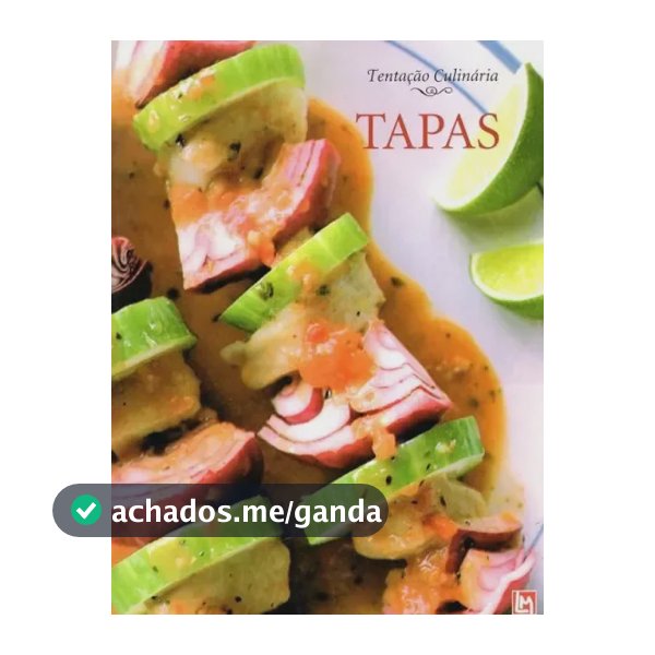 Livro - Tentação Culinaria-tapas