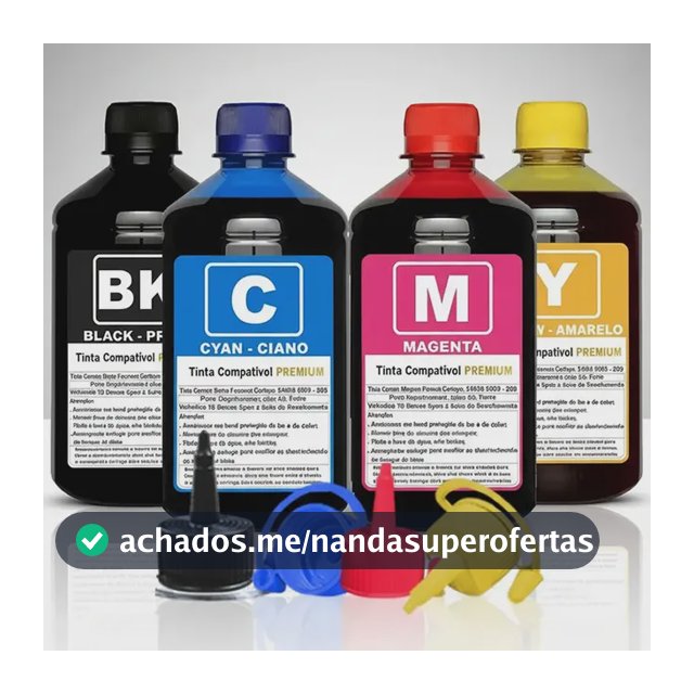 Kit Tinta Para Epson L395 L375 L365 L355 4x 250ml Compatível