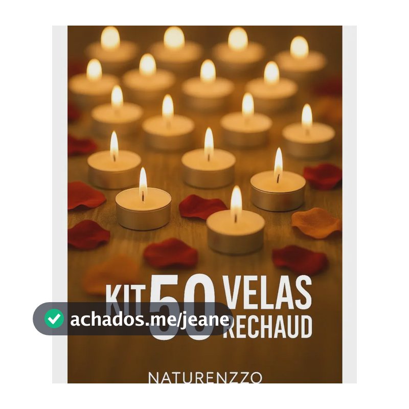 50 Velas Rechaud Flutuante Com Aluminio Decoração Casamento Dia Dos Namorados Romantica Festa Kit Atacado 2 Horas Naturenzzo Branco Liso