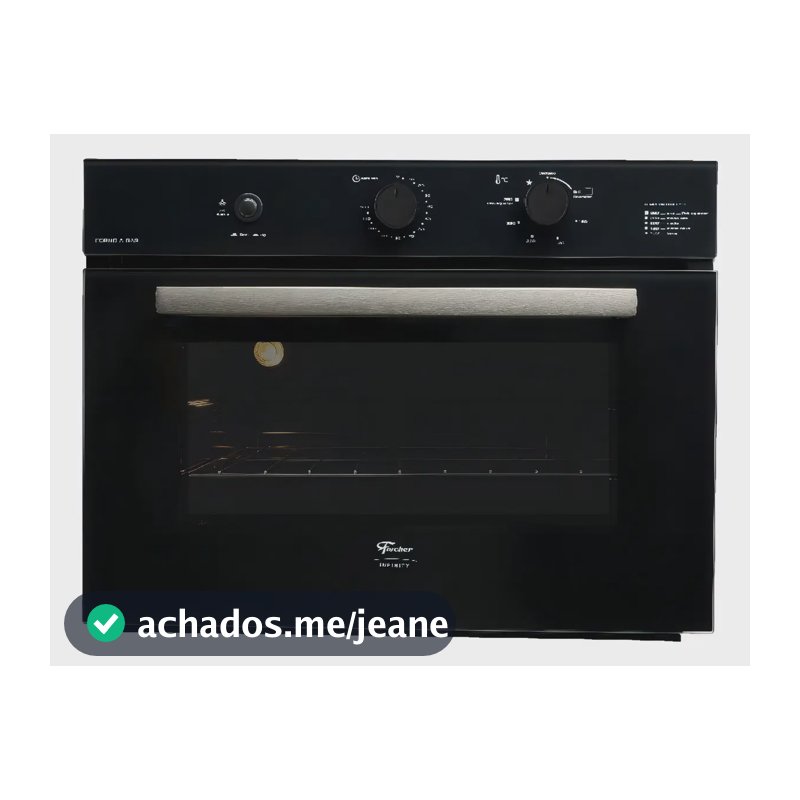 Forno a Gás de Embutir Fischer Infinity 50 litros com Grill