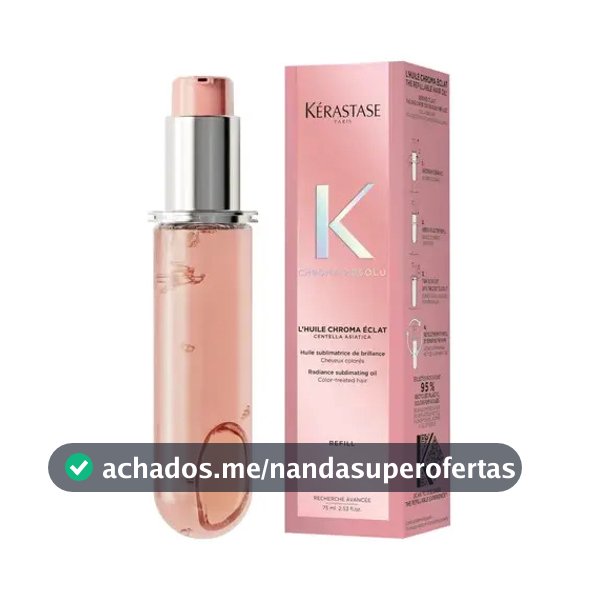 KERASTASE Óleo Capilar ReCARGA Cabelos Tingidos L'huile Chroma Absolu 75ml