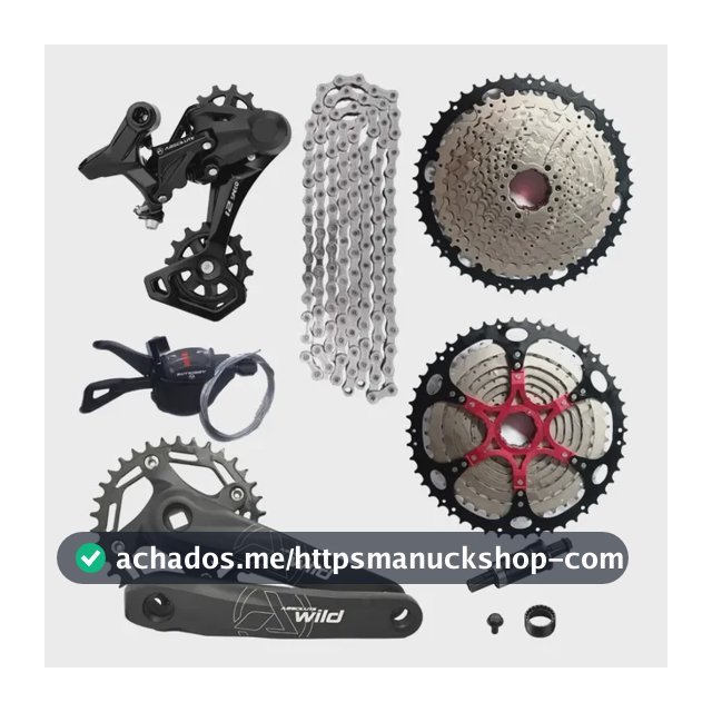 Kit Grupo Absolute 12v Mtb 11-50 Relação Completa C/ Central