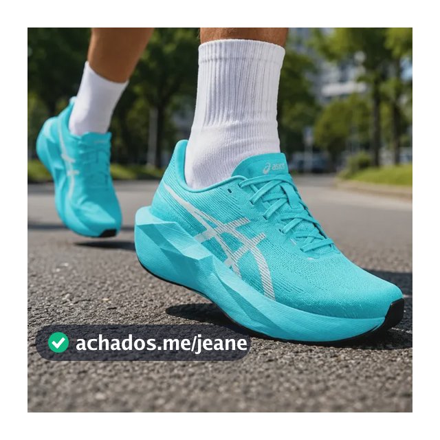 Tênis Asics Novablast 6 Corrida Rodagem Original Azul Liso 37 Br