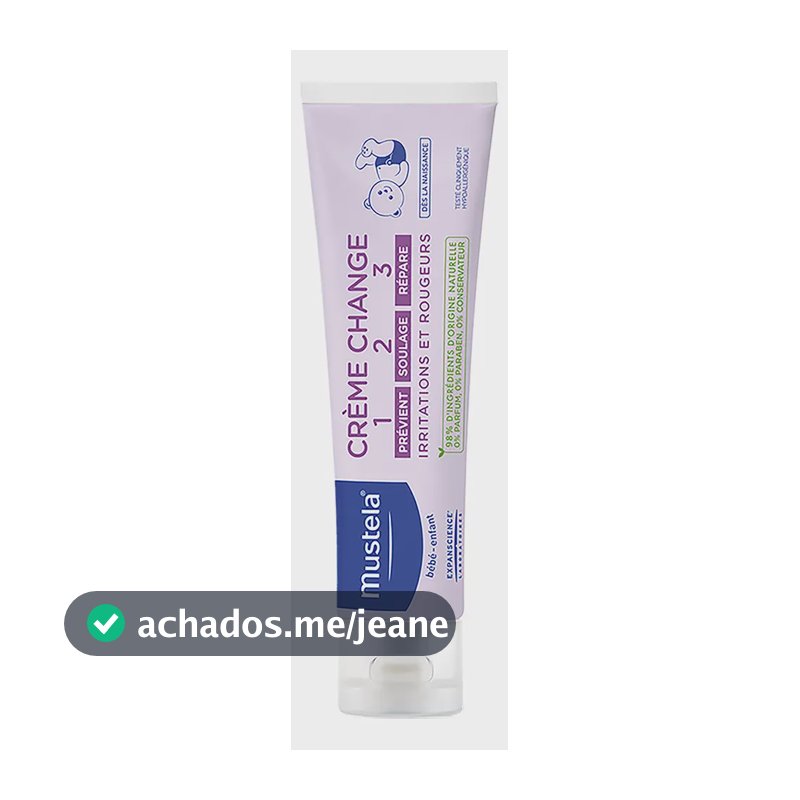 Mustela Creme Preventivo Vitaminado de Assaduras 1>2>3 108g