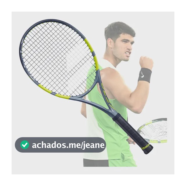 Raquete Tênis Babolat Pure Aero 98 Carlos Alcaraz 2026 305g Grafite E Amarelo L3