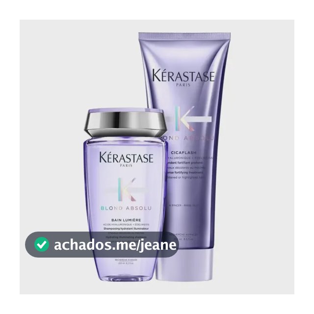 Kit Kérastase Blond Absolu Shampoo Lumiére E Cicaflash