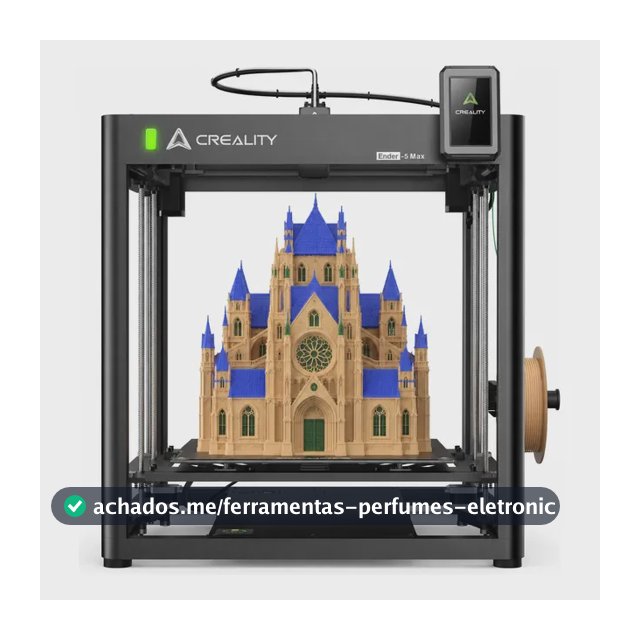 Impressora 3d Creality Ender-5 Max Grande Área 400x400x400mm 127/220v Preto