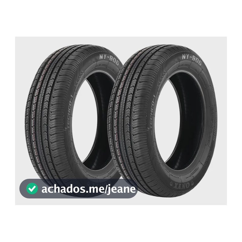 Jogo 2 Pneus Onyx Aro 15 Ny-806 195/60r15 88h H