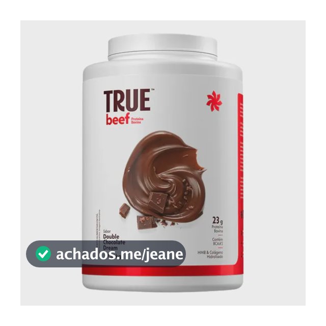 True Beef Protein 1,8kg True Source Isolada Da Carne + Hmb True Beef Protein Double Chocolate 1.8kg