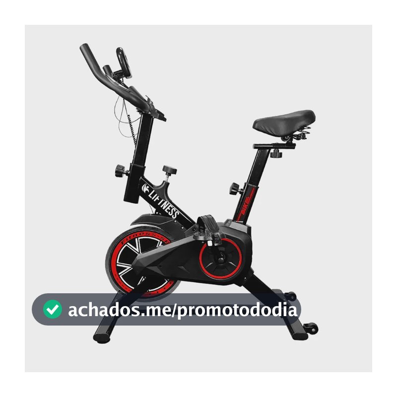 Bicicleta Ergométrica Spinning Cardio E Musculação LFT SP50X Em Aço Bike Exercícios