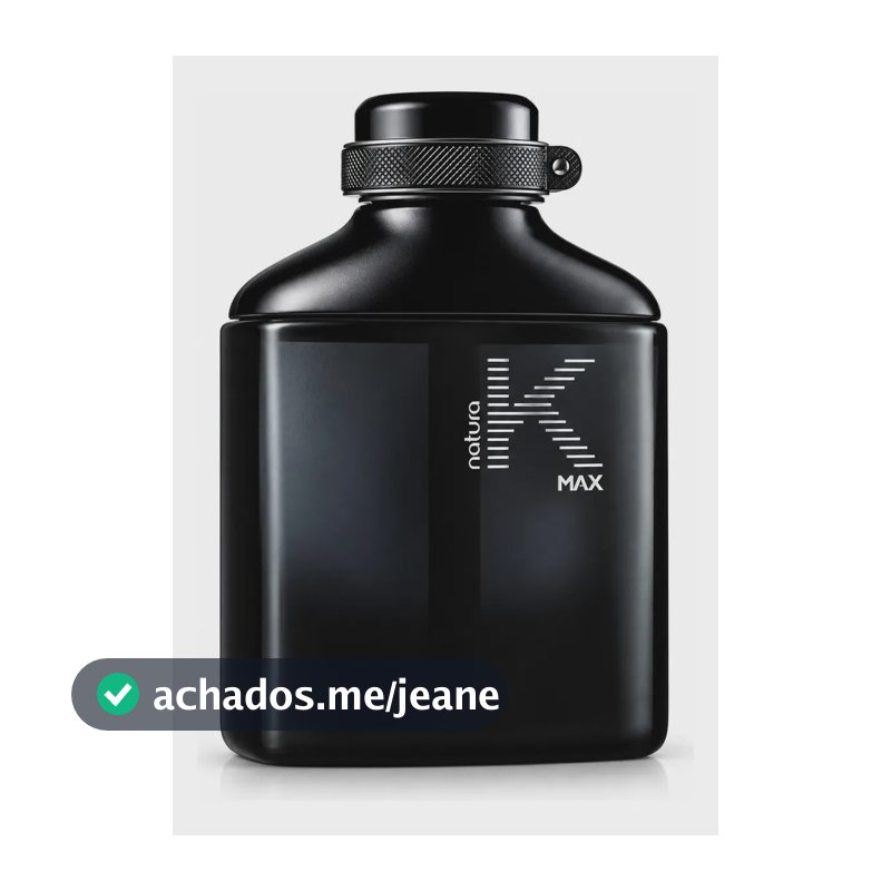 Natura K Max Deo Parfum 100 ml Para Homem