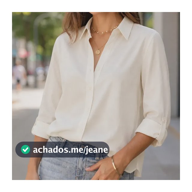 Camisa Manga Longa Com Linho, Feminina Oversized  Listras