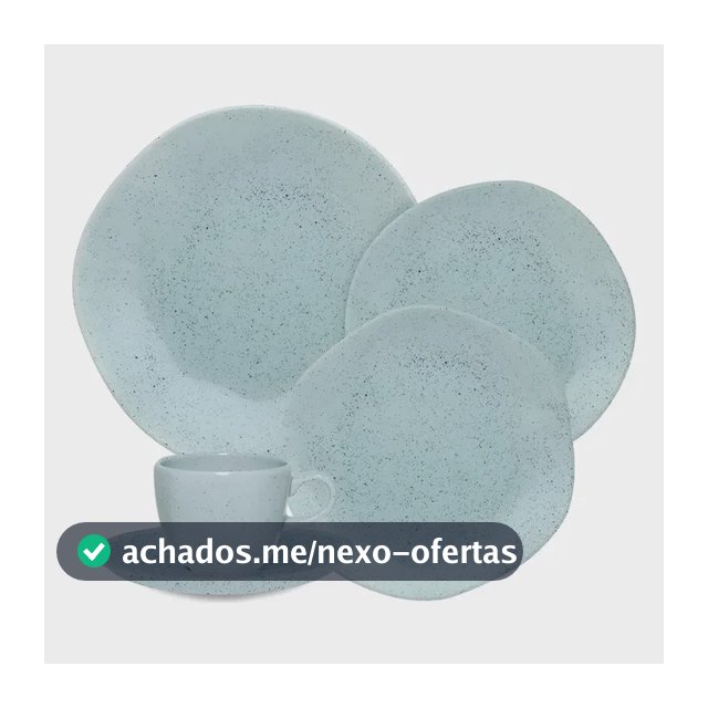 Aparelho De Jantar/chá 20 Pçs Blue Bay Oxford