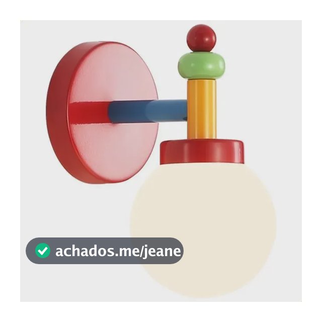 .. Luminária De Parede Colorida Para Quarto Infantil .