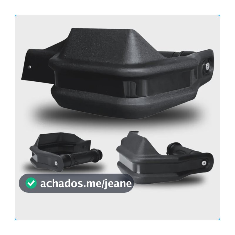 Protetor de Mão para Honda Bros 160 (2015+) e XRE 190 (2016+) Preto