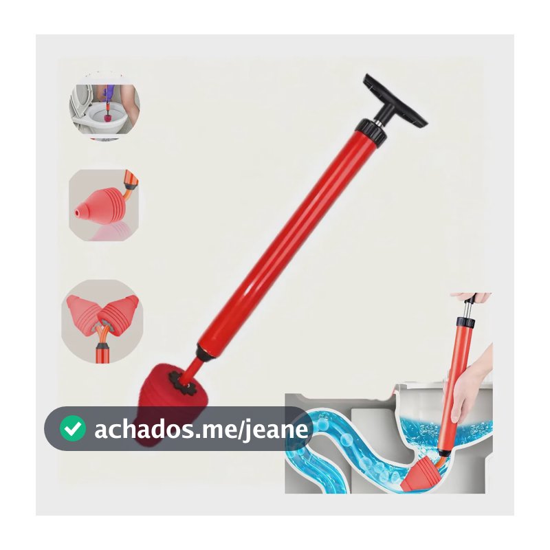 Desentupidor Alta Pressão Profissional Vaso Sanitário Pia