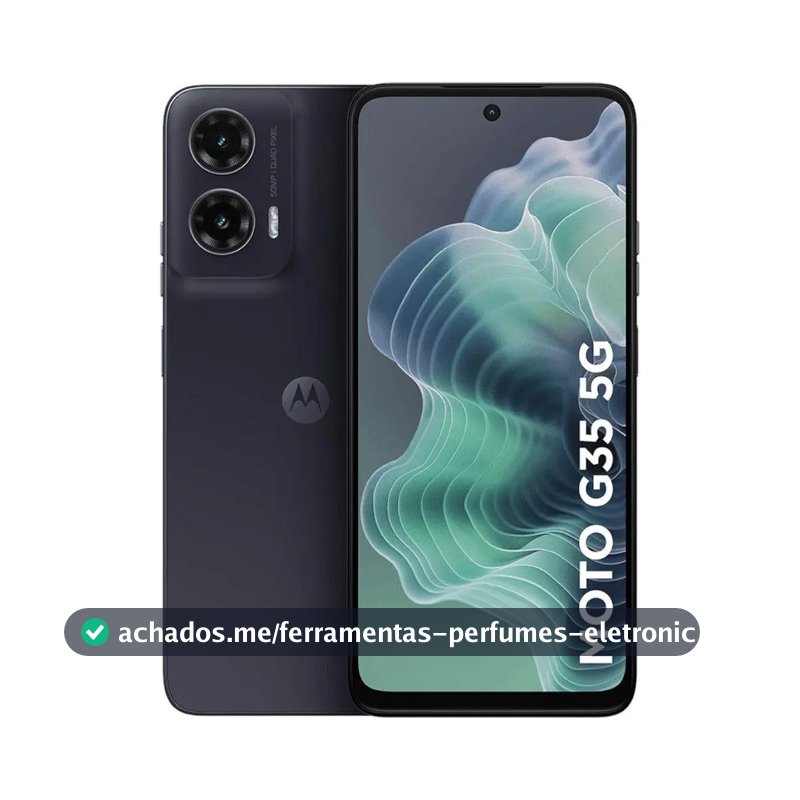 Smartphone Motorola Moto G35 5g 12gb Ram Boost 128g Cor Grafite