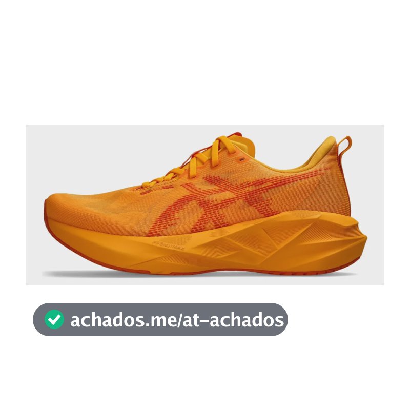 Tênis Asics Novablast 5 - Masculino - Laranja/amarelo Laranja 43 Br