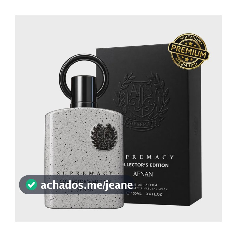 Perfume Supremacy Collector's Edition Afnan Árabe EDP 100ML Erian