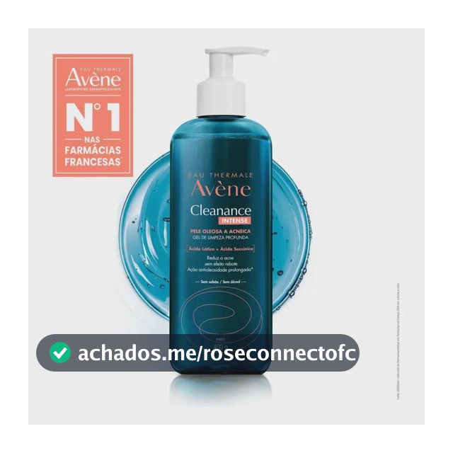 Gel de Limpeza Facial Avène Cleanance Intense Pele Oleosa 400g