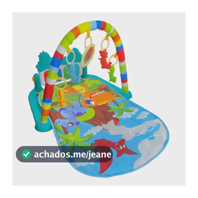 Tapete de Atividades Para Bebê Piano Play Funny Dino Maxi Baby