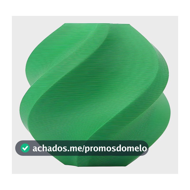 Refill Filamento 3d Bambu Lab Pla Lite 1kg 1,75 Cores Cor Verde