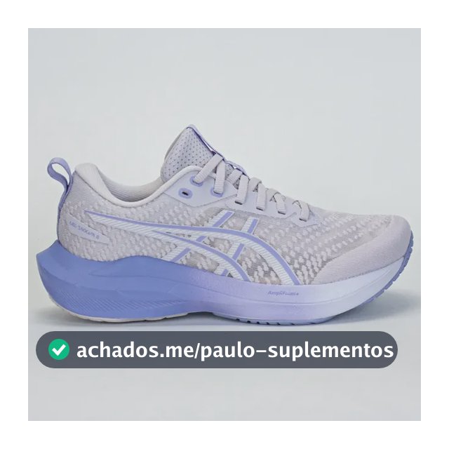 Tênis Asics Gel Shogun 8 Feminino Caminhada Lilás/branco 38 Br