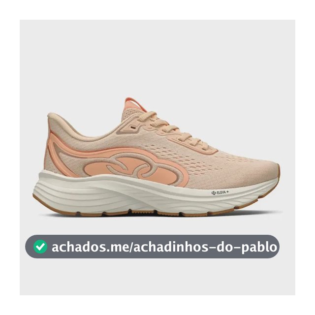 Tênis Masculino Olympikus Veloz 3 Pessego Claro Liso 40 Br