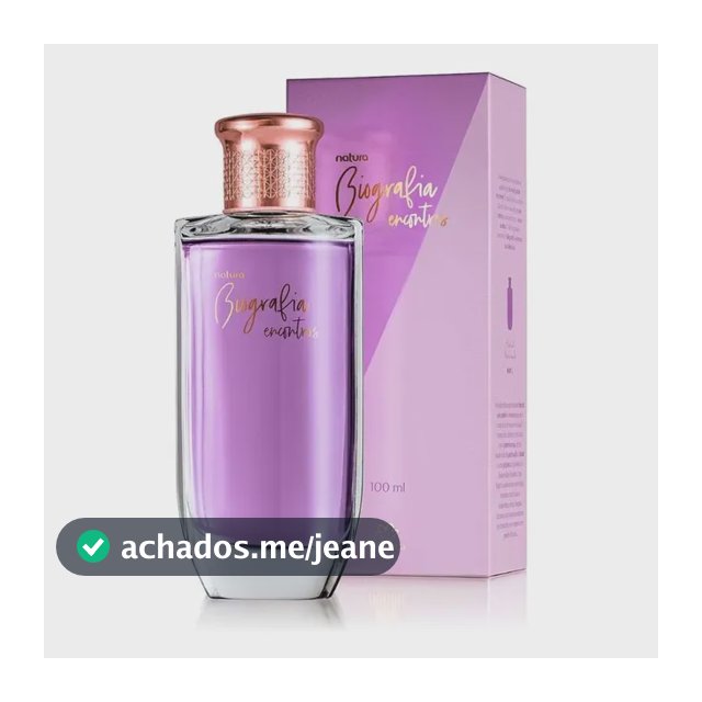 Desodorante Colônia Biografia Encontros Feminino 100 Ml