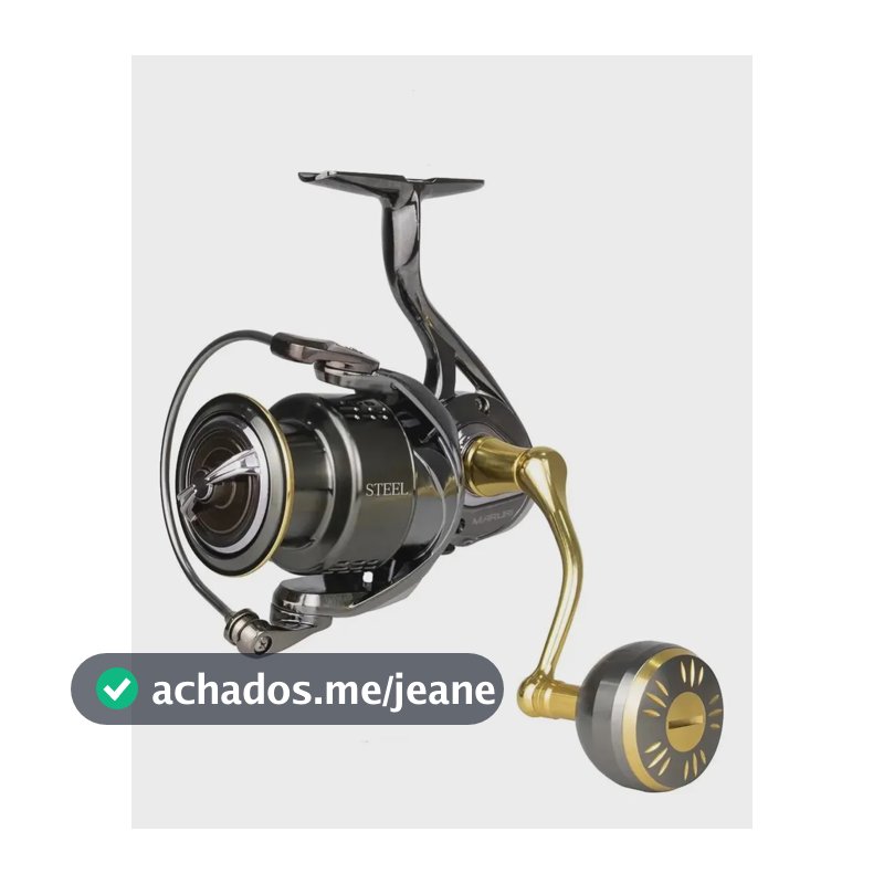 Molinete Steel Sw 4000 Pnc Drag 18kg - Água Salgada Prateado Direito/esquerdo