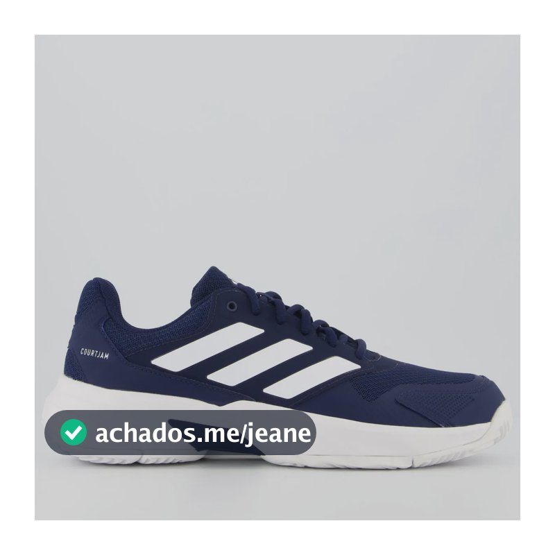 Tênis adidas Courtjam Control 3 M Marinho Azul-marinho - 40 Br