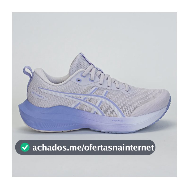 Tênis Asics Gel Shogun 8 Feminino Caminhada Lilás/branco 36 Br