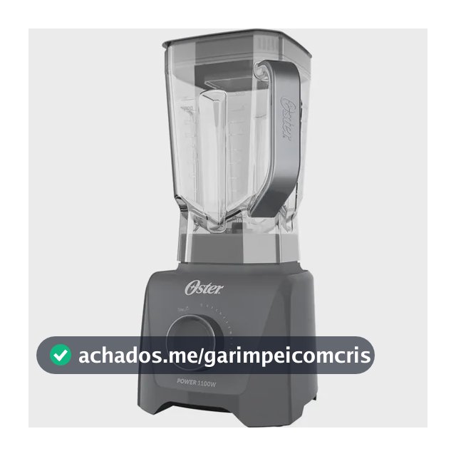 Liquidificador Oliq606 1100 Full 3,2l Cinza Oster