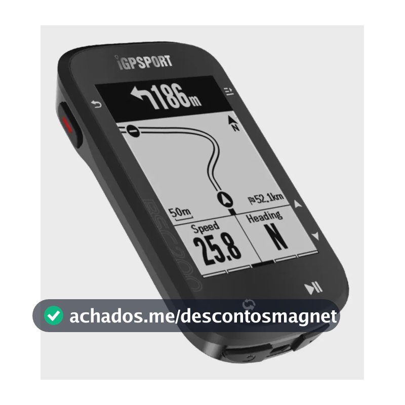 Igpsport Bsc200 Ciclocomputador Tela Lcd De 2.5 Cor Preto