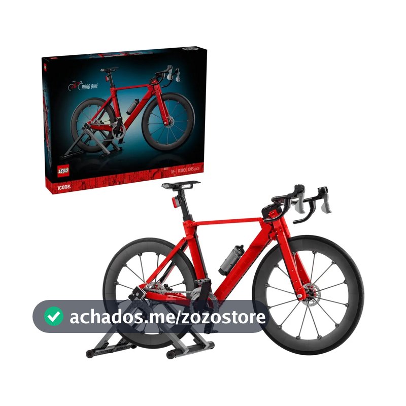 Lego Icons Bicicleta De Estrada Com 1015 Peças