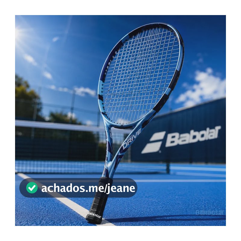 Raquete Tênis Babolat Pure Drive Original Grafite L3 Azul
