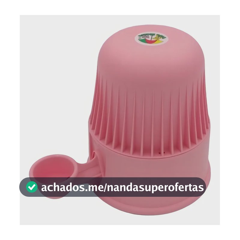 Bebedouro Automático Vida Mansa 2L Rosa Animais Estimação
