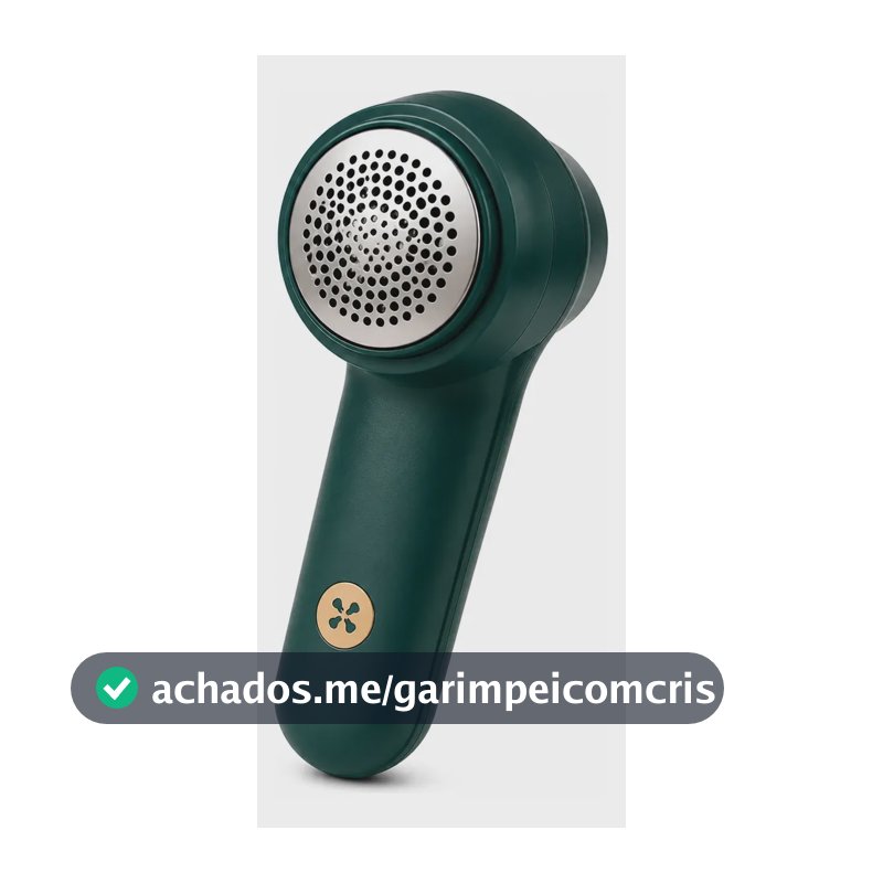 Papa Bolinha Elétrico Recarregável Removedor De Fiapos Roupa Azul-petróleo 127/220v